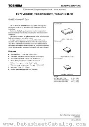 TC74VHC86FK datasheet pdf TOSHIBA