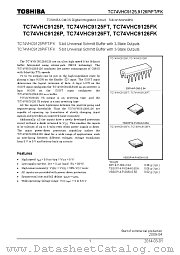 TC74VHC9125FT datasheet pdf TOSHIBA