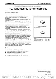 TC74VHC9595FT datasheet pdf TOSHIBA