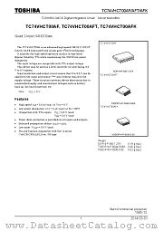 TC74VHCT00AFK datasheet pdf TOSHIBA