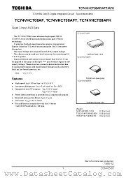 TC74VHCT08AFK datasheet pdf TOSHIBA