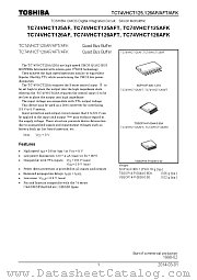TC74VHCT125AFK datasheet pdf TOSHIBA