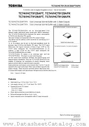 TC74VHCT9126AFT datasheet pdf TOSHIBA
