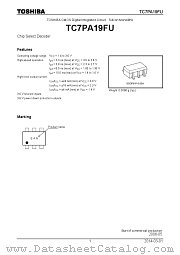 TC7PA19FU datasheet pdf TOSHIBA