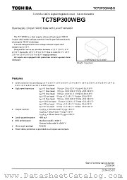 TC7SP300WBG datasheet pdf TOSHIBA
