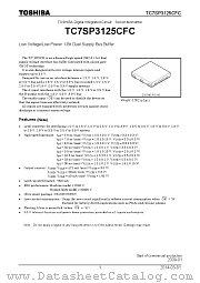 TC7SP3125CFC datasheet pdf TOSHIBA