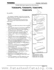 TC9257AFG datasheet pdf TOSHIBA