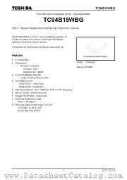 TC94B15WBG datasheet pdf TOSHIBA