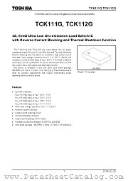 TCK112G datasheet pdf TOSHIBA