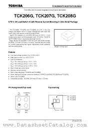TCK206G datasheet pdf TOSHIBA