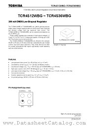 TCR4S22WBG datasheet pdf TOSHIBA