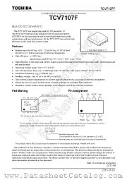 TCV7107F datasheet pdf TOSHIBA