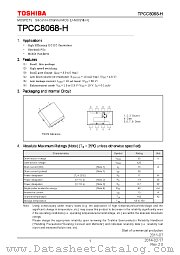 TPCC8068-H datasheet pdf TOSHIBA