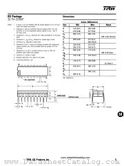 B3 PACKAGE datasheet pdf TRW