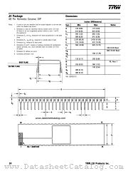 J4 PACKAGE datasheet pdf TRW