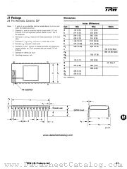 J7 PACKAGE datasheet pdf TRW