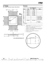 L1 PACKAGE datasheet pdf TRW