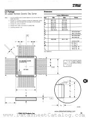 L3 PACKAGE datasheet pdf TRW