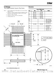 L4 PACKAGE datasheet pdf TRW