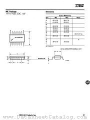 ME PACKAGE datasheet pdf TRW