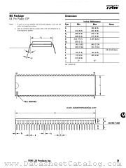 N0 PACKAGE datasheet pdf TRW