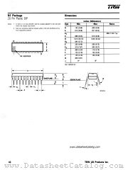 N1 PACKAGE datasheet pdf TRW