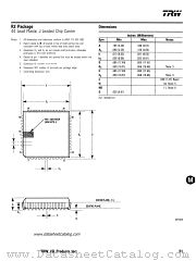 R2 PACKAGE datasheet pdf TRW