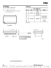 S5 PACKAGE datasheet pdf TRW