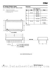 S7 PACKAGE datasheet pdf TRW