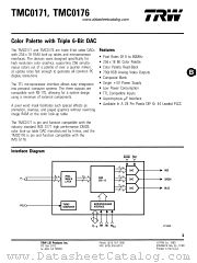 TMC0171 datasheet pdf TRW