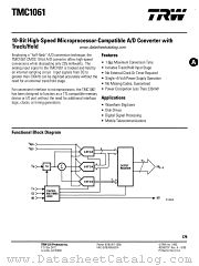 TMC1061 datasheet pdf TRW