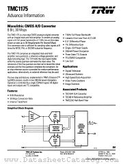 TMC1175 datasheet pdf TRW