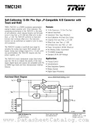 TMC1241 datasheet pdf TRW