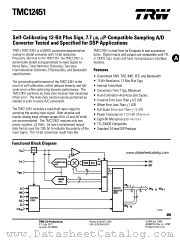 TMC12451 datasheet pdf TRW