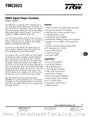 TMC2023 datasheet pdf TRW