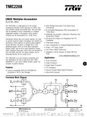 TMC2208 datasheet pdf TRW