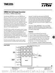 TMC2255 datasheet pdf TRW