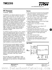 TMC2310 datasheet pdf TRW