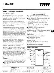 TMC2330 datasheet pdf TRW