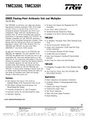 TMC3201 datasheet pdf TRW