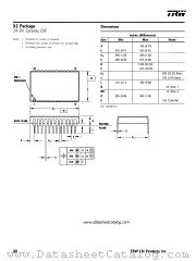 X2 PACKAGE datasheet pdf TRW