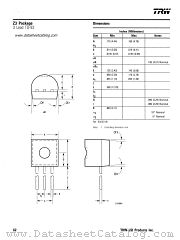 Z3 PACKAGE datasheet pdf TRW