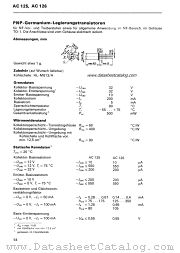 AC126VIII datasheet pdf TUNGSRAM