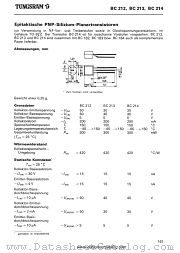 BC213C datasheet pdf TUNGSRAM