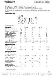 BC302-6 datasheet pdf TUNGSRAM