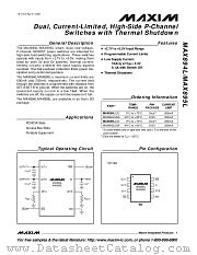 MAX894LESA datasheet pdf MAXIM - Dallas Semiconductor