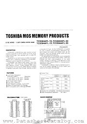 TC5564AFL-15 datasheet pdf TOSHIBA