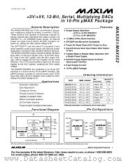 MAX551BCUB datasheet pdf MAXIM - Dallas Semiconductor