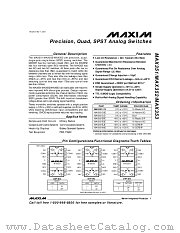 MAX352EPE datasheet pdf MAXIM - Dallas Semiconductor