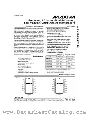 MAX398MJE datasheet pdf MAXIM - Dallas Semiconductor